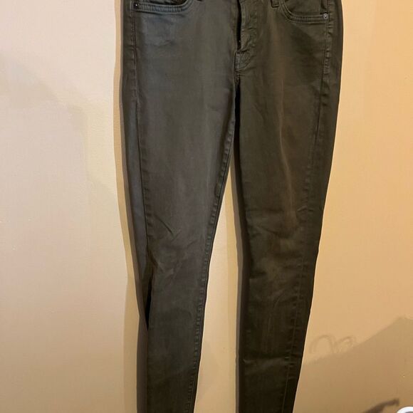 7 for all mankind green jeans 27 - Picture 5 of 11